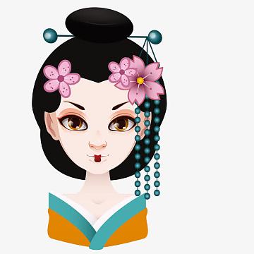 矢量日本歌姬