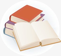 课本学校手绘元素
