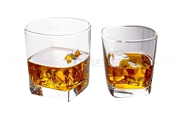 高档玻璃酒杯素材