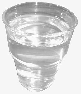 一杯水与玻璃杯
