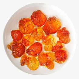 颗粒状桃胶素材
