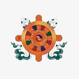藏族风俗民族风装饰纹样