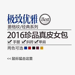 精选箱包奢华艺术字体文字排版