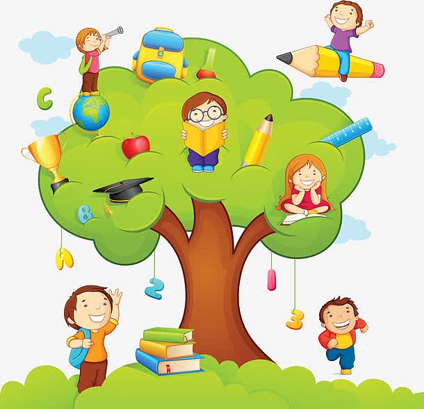 儿童节 智慧树 爱学习