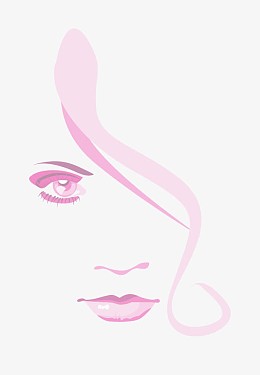 创意女人脸