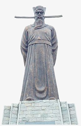 包公人像 雕像