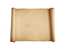 古书卷轴实物图