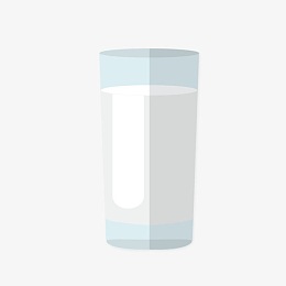 玻璃杯白水图形
