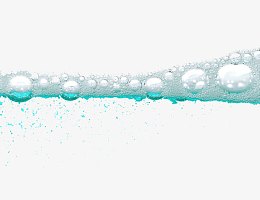 水中小清新泡沫装饰