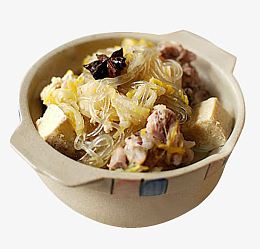 酸菜豆腐炖骨头