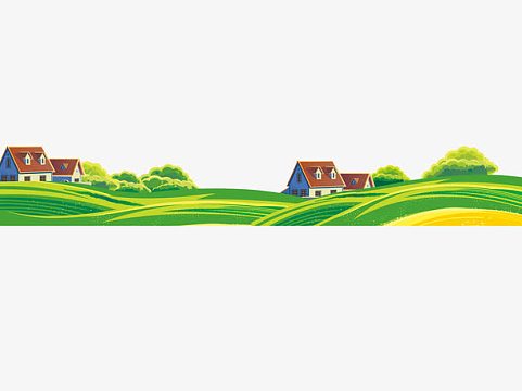 aipng绿色清新卡通田野矢量手绘图(3584x3392)png手绘绿色的幼苗插画