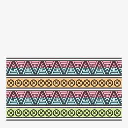 民族风格彩色几何底纹边框