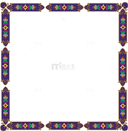 民族风藏式花边
