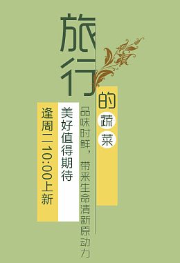 天猫民族清新风文案设计