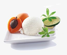 水果冰激凌柠檬