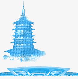 白塔素材