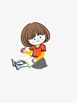 短发女孩图片