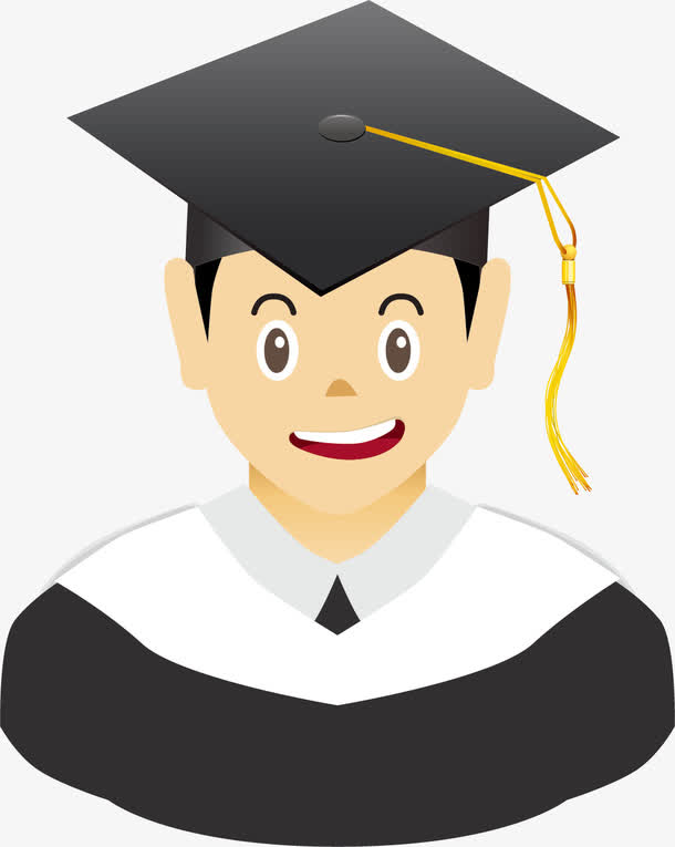 博士png矢量素材