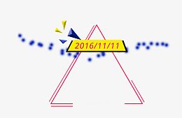 三角形文案背景