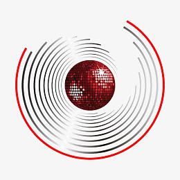 灯光线条背景装饰矢量图