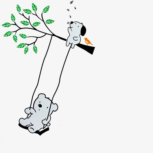 小熊秋千