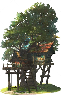 森林木屋