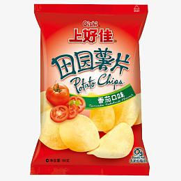 上好佳番茄口味田园薯片