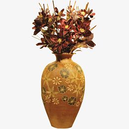 瓶里的干花