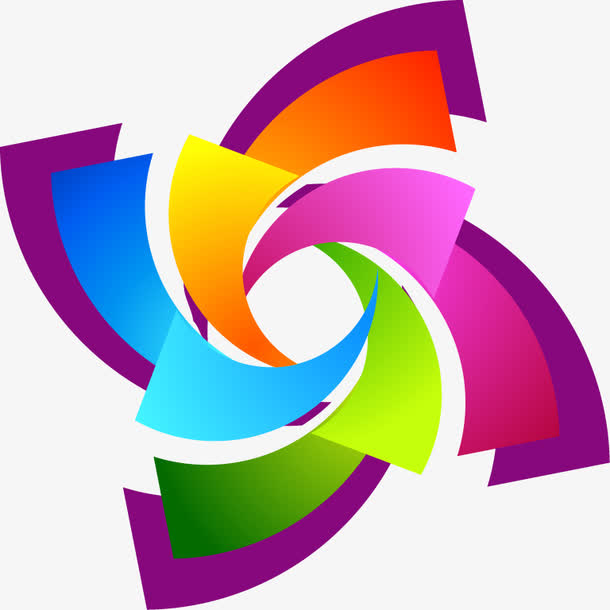 矢量图大风车素材免费下载_觅元素