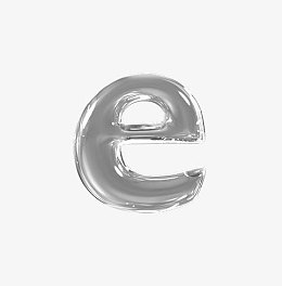 琥珀字母e