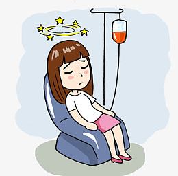 pngpng正在输液的病人图pngpng医疗漫画pngpng老人生病pngpng矢量蓝色