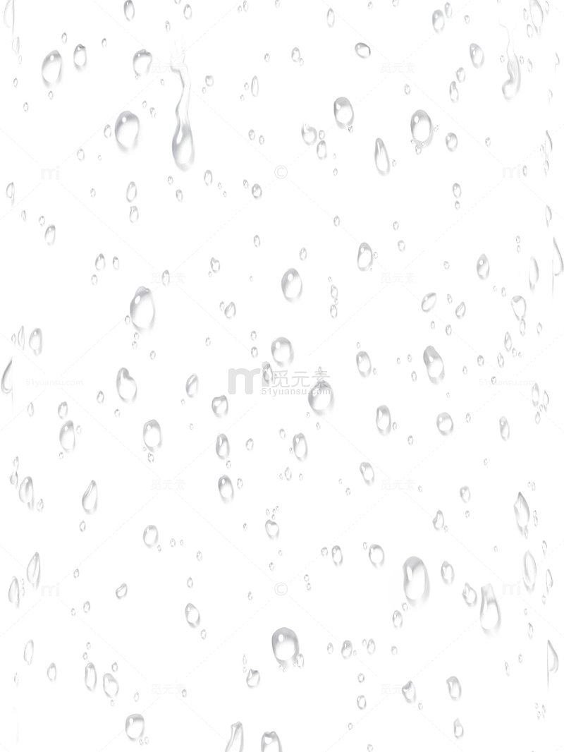 雨水滴在玻璃上水滴背景
