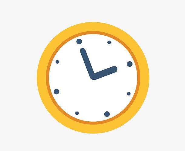 卡通点点闹钟素材图片