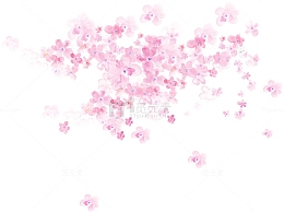 粉色桃花花瓣