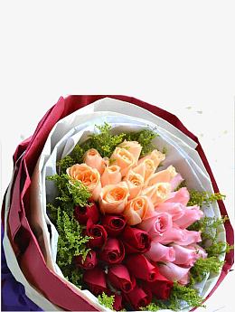 鲜花海报背景设计