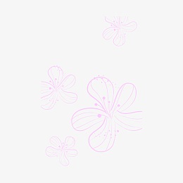 粉色淡雅花纹店铺背景元素