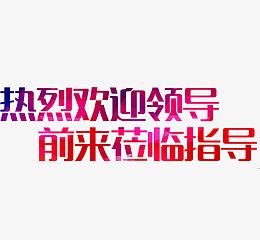 热烈欢迎领导