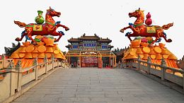 富丽堂皇的建筑