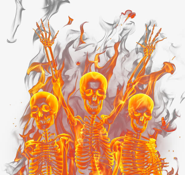 骷髅火焰