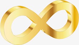 金属光泽的数字八