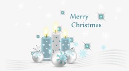 梦幻光效蜡烛背景