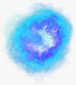 蓝色星空效果