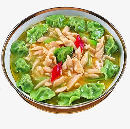 特色鲜笋烩素饺