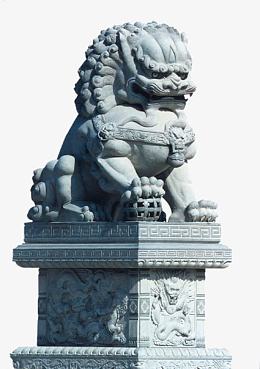 大门的石狮子