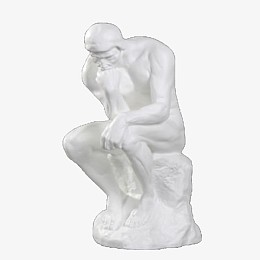 大理石沉思者雕塑