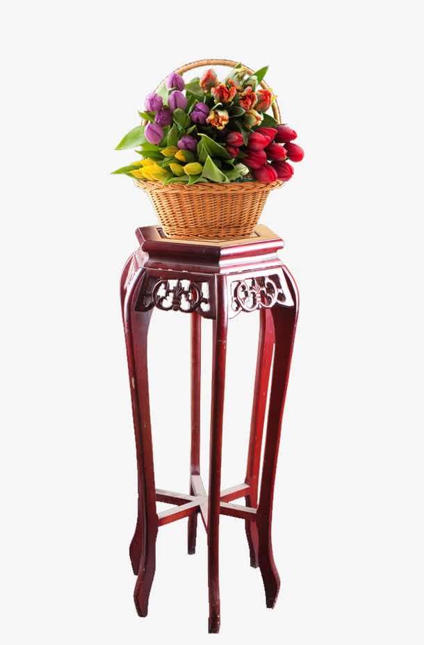 木制花架素材免费下载_觅元素