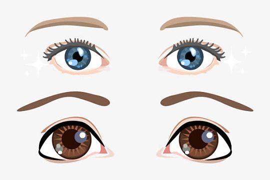 卡通眼睛素材