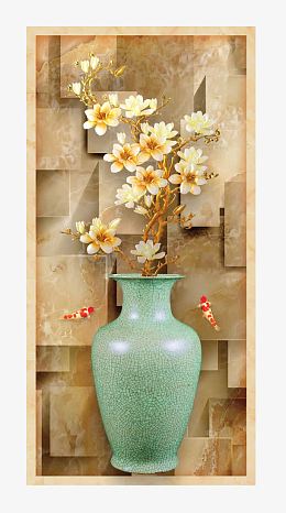 瓶子装饰画