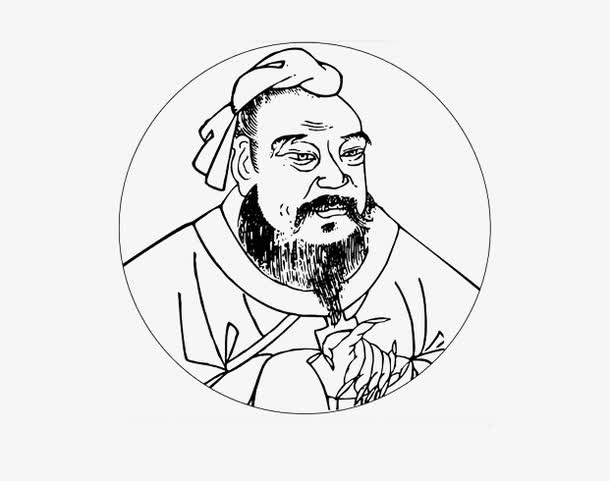 关于儒家文化的简笔画图片
