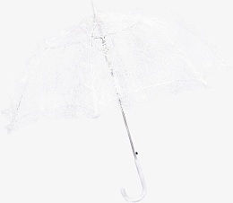白色雨伞